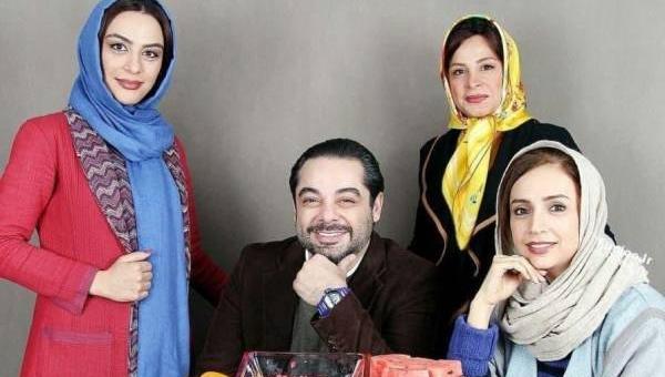 عکسهای سام قریبیان وهمسرش