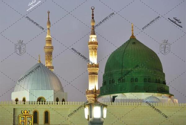 عکس بین الحرمین مدینه