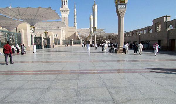 عکس بین الحرمین مدینه