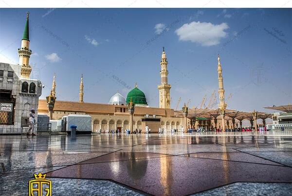 عکس بین الحرمین مدینه