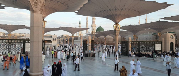 عکس بین الحرمین مدینه
