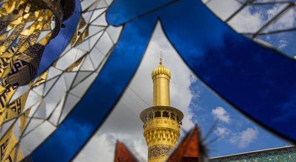 بین الحرمین عکس حرم امام حسین و حضرت عباس