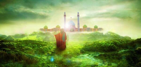 عکس نقاشی زیبای ظهور امام زمان
