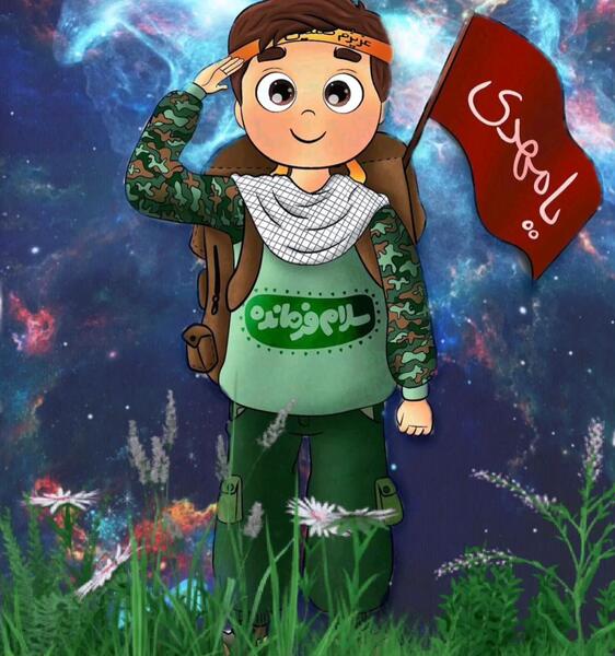 عکس خنده دار سلام فرمانده