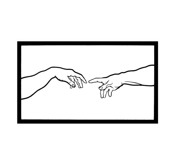 عکس تتو دست آفرینش