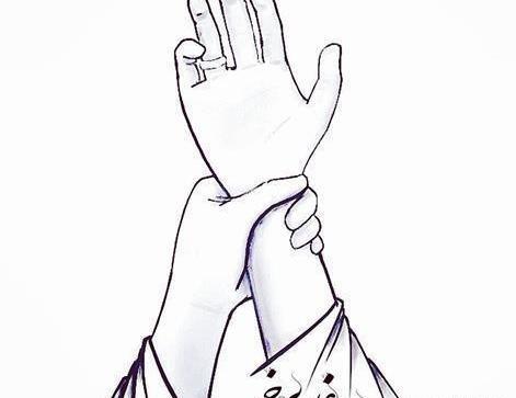 عکس نقاشی ساده غدیر