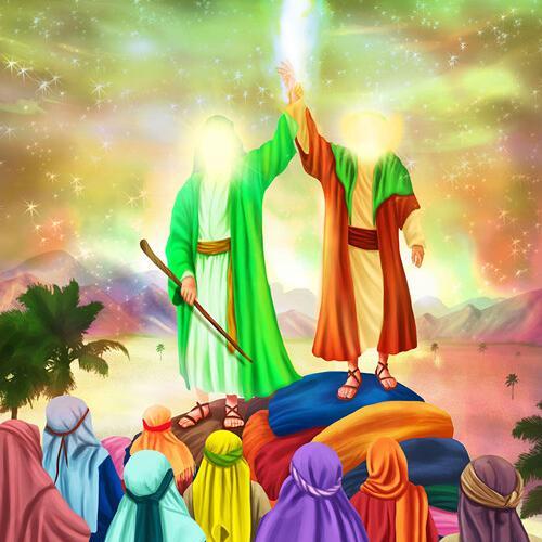 عکس نقاشی ساده غدیر