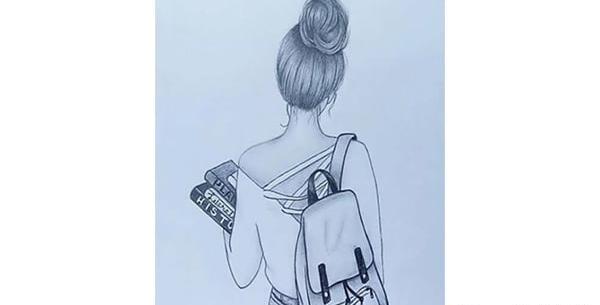 عکس نقاشی فانتزی سخت دخترانه