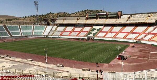 عکس چمن ورزشگاه یادگار امام تبریز