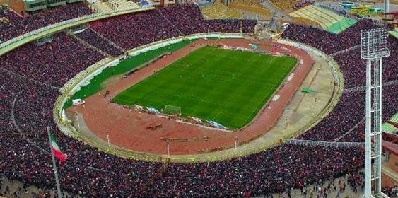 عکس چمن ورزشگاه یادگار امام تبریز
