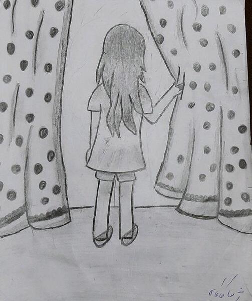 عکس نقاشی ساده و زیبا و قشنگ