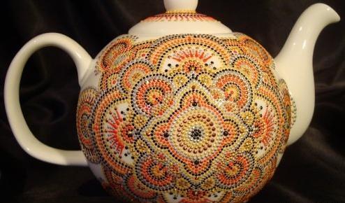 عکس نقاشی قوری