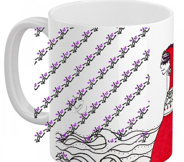 عکس نقاشی دختر چینی ساده