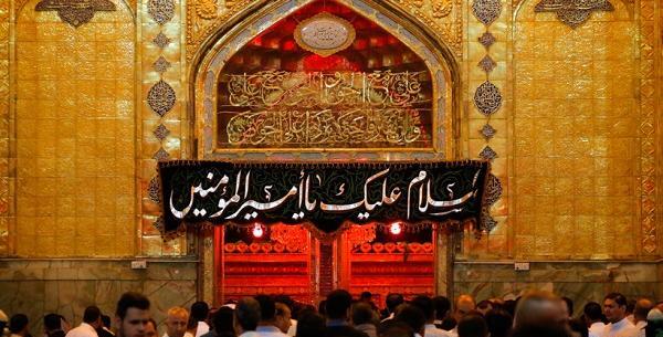 عکس شب قدر حرم امام علی
