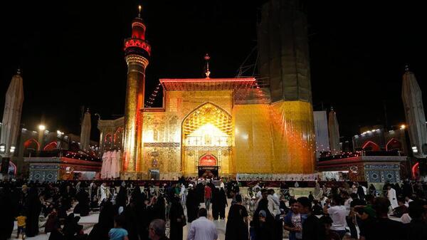 عکس شب قدر حرم امام علی