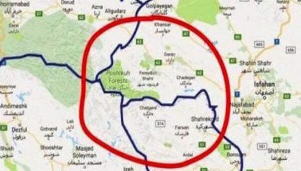 عکس نقشه ایران گرسنه