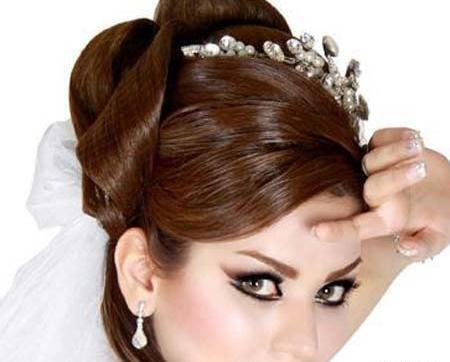 عکس شینیون مو عروس لاکچری