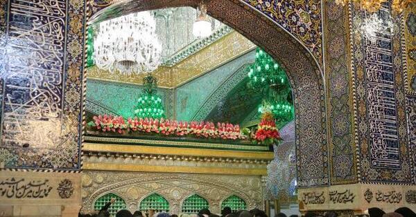 عکس زیارت ضریح