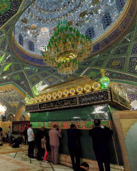 عکس زیارت ضریح