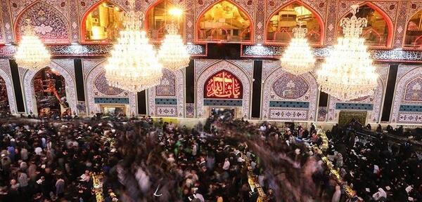 عکس بین الحرمین شب