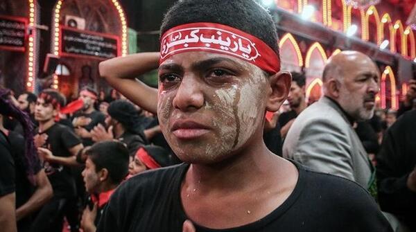 عکس بین الحرمین شب