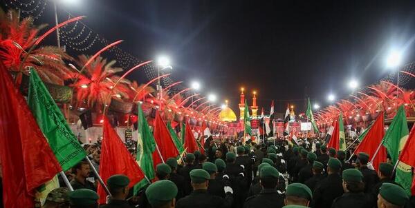 عکس بین الحرمین شب