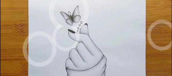 عکس نقاشی سیاه قلم خیس