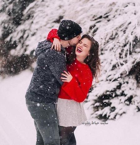 عکس عاشقانه قرمز