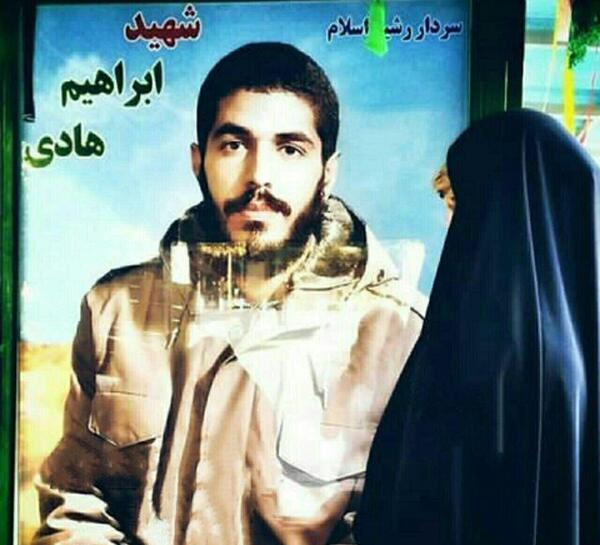 عکس شهید سلیمانی و شهید ابراهیم هادی