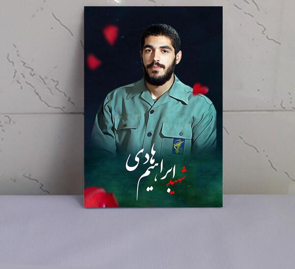 عکس شهید سلیمانی و شهید ابراهیم هادی