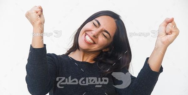 عکس خانم خوشحال