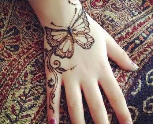 عکس طرح تاتو حنا دخترانه