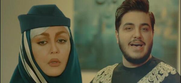 عکس ارون افشار با همسرش