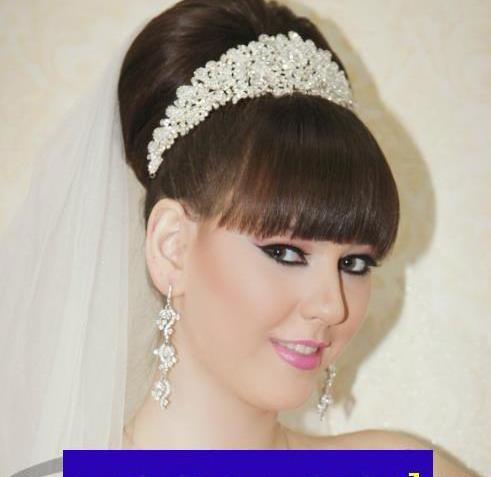 عکس شینیون موی صورتی