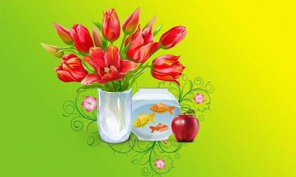 عکس نقاشی عید