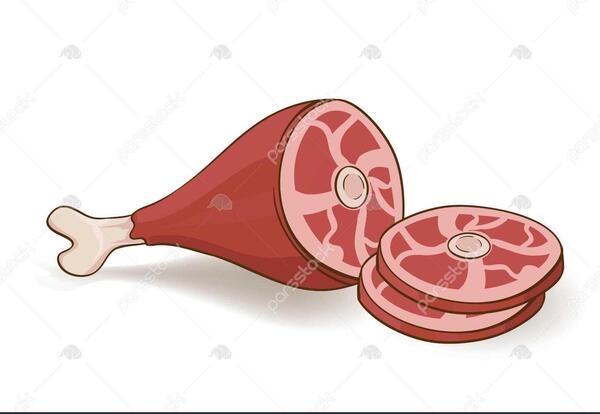 عکس نقاشی ژامبون فانتزی
