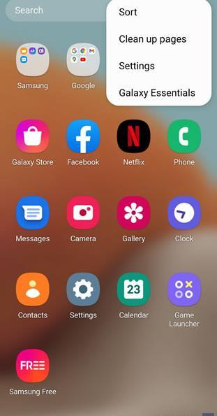 عکس برنامه های گوشی a32