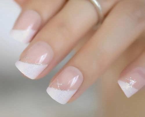 عکس مدل ناخن فرنچ بچه گانه
