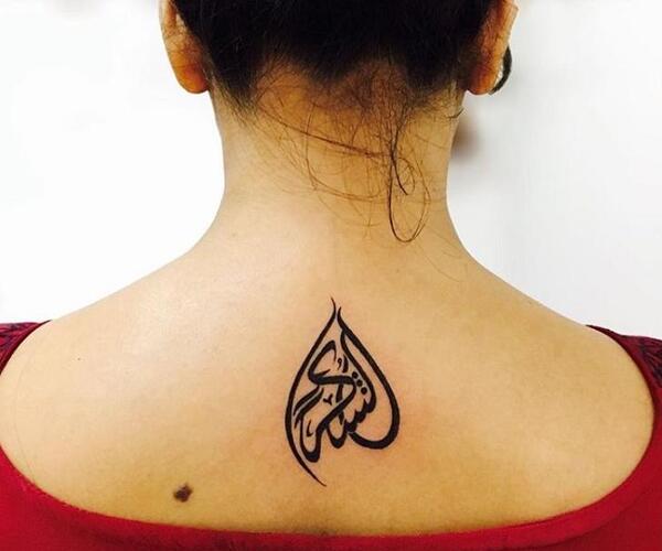 عکس تاتو روی دست هیچ