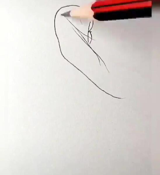 عکس نقاشی دختر قشنگ