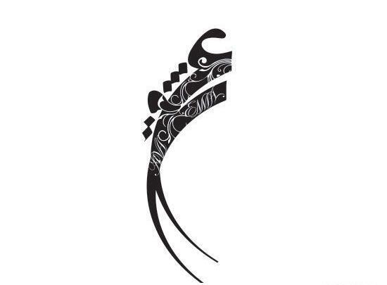 طرح تاتو نوشته عکس