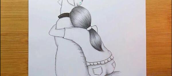 عکس نقاشی طراحی دختر