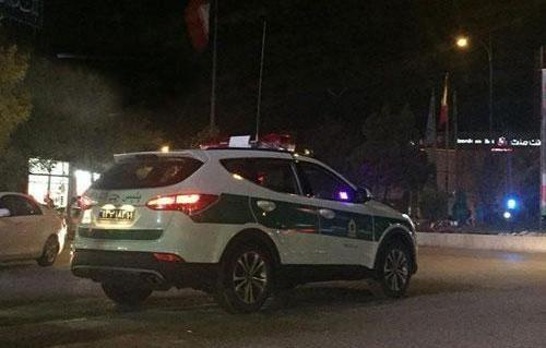 عکس سانتافه ماشین پلیس
