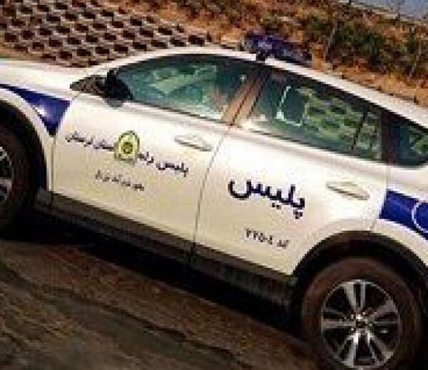 عکس سانتافه ماشین پلیس