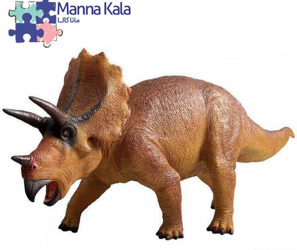 عکس دایناسور سه شاخ چهره