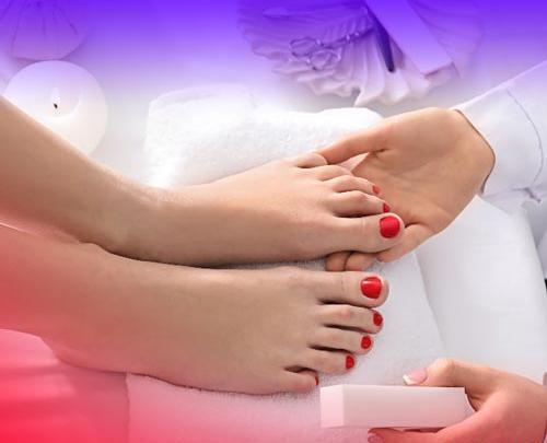 عکس مدل پدیکور ناخن پا