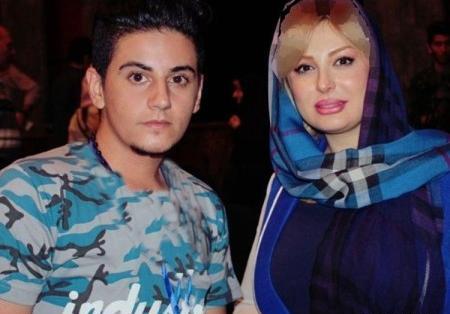 عکس نیوشا ضیغمی با لباس کردی