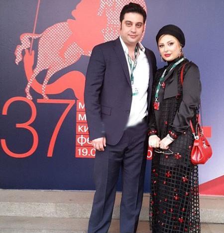 عکس نیوشا ضیغمی با لباس کردی