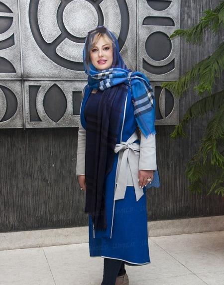 عکس نیوشا ضیغمی با لباس کردی