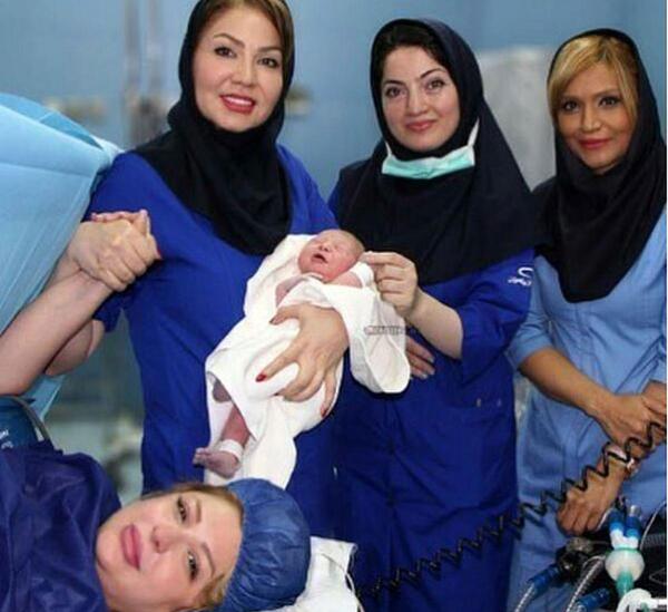 عکس نیوشا ضیغمی با لباس کردی